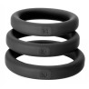 Perfect Fit Lot de 3 cockrings Xact-Fit S-M